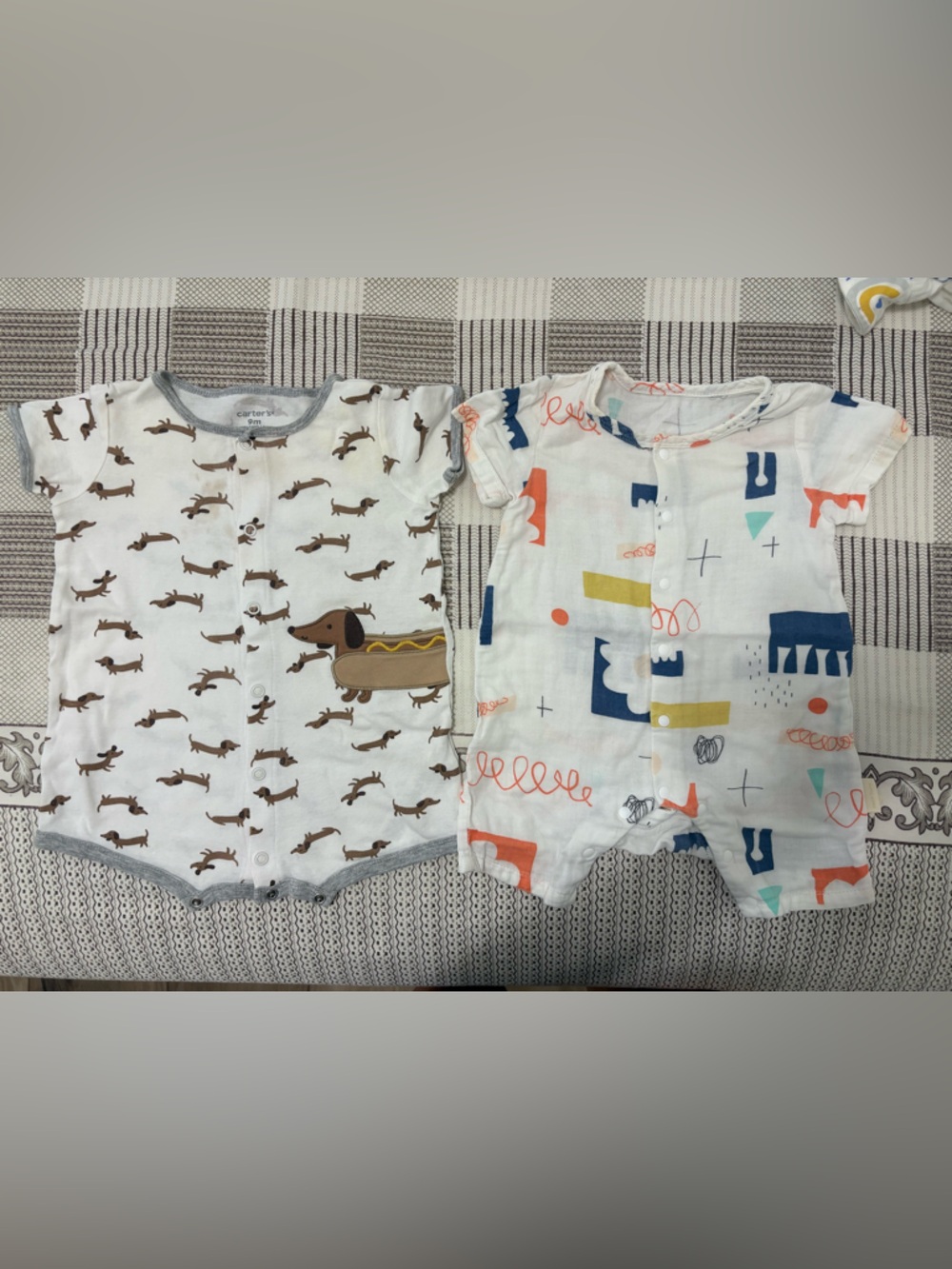 Unbranded Kids Sleeveless Romper Set m 6-9 month